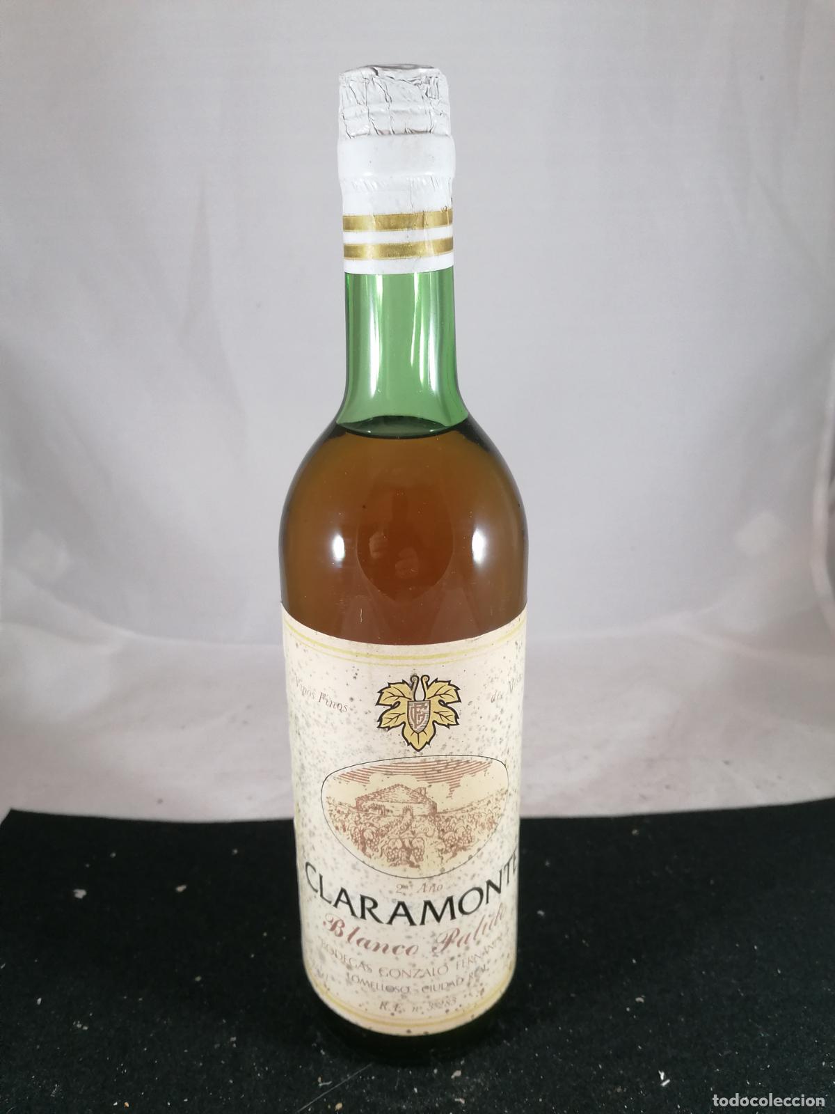 Sammlung von Weinen und Lik&ouml;ren: BOTELLA VINO BLANCO PALIDO CLARAMONTE GONZALO FERNANDEZ TOMELLOSO