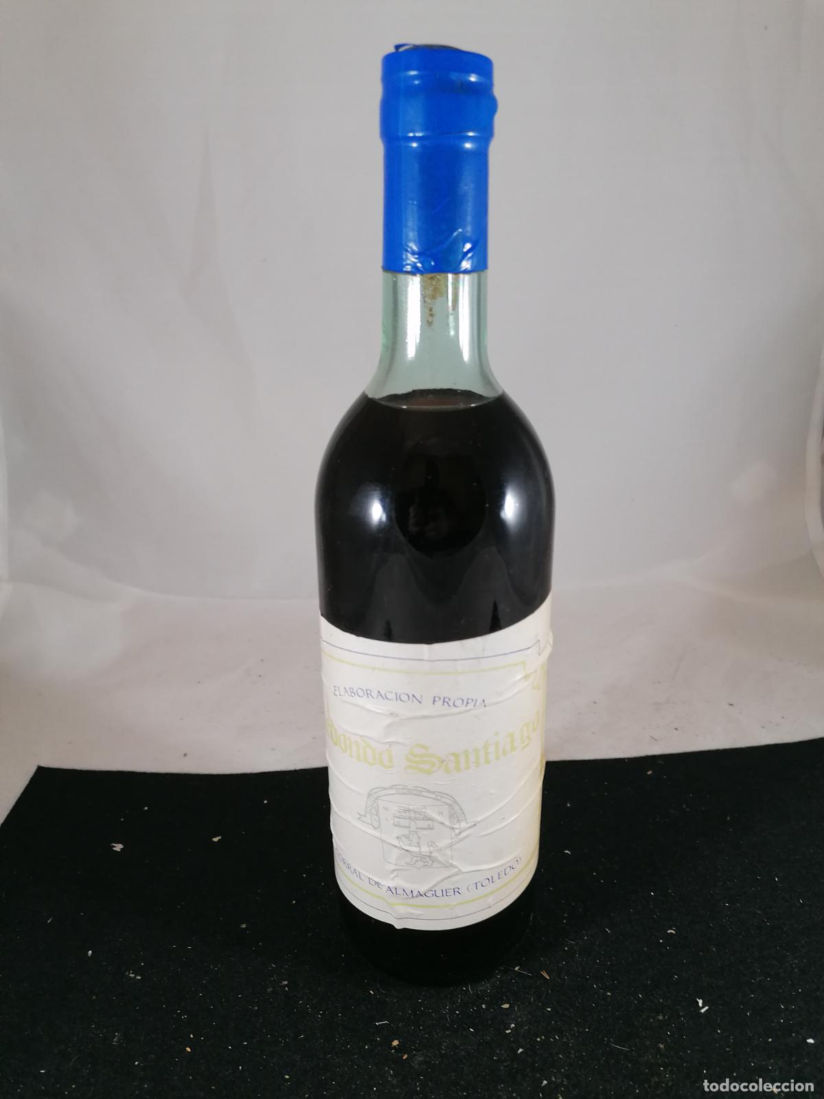 Collezionismo di vini e liquori: BOTELLA VINO REDONDO SANTIAGO CORRAL DE ALMAGUER TOLEDO
