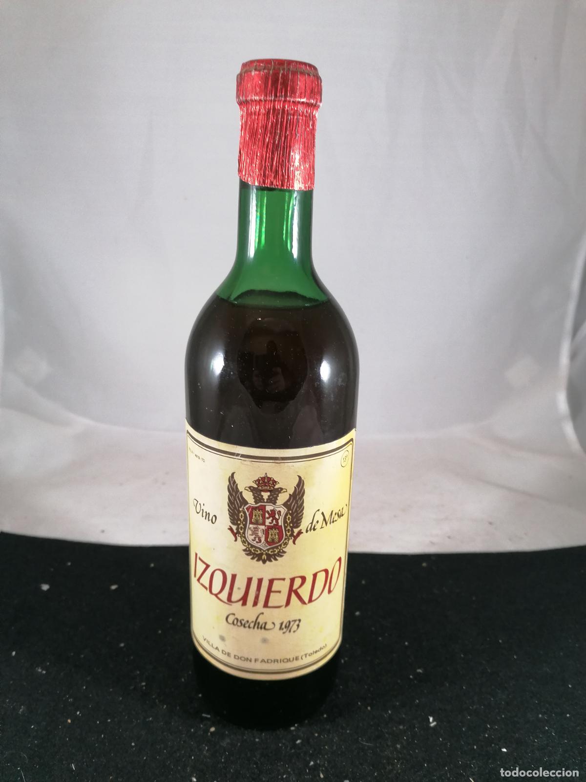 Sammlung von Weinen und Lik&ouml;ren: BOTELLA VINO DE MESA IZQUIERDO COSECHA 1973 VILLA DE DON FABRIQUE TOLEDO LA MANCHA