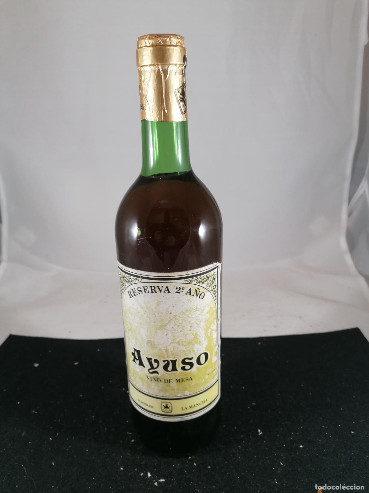 Collezionismo di vini e liquori: BOTELLA VINO DE MESA RESERVA 2&ordm; A&Ntilde;O AYUSO VILLARROBLEDO LA MANCHA