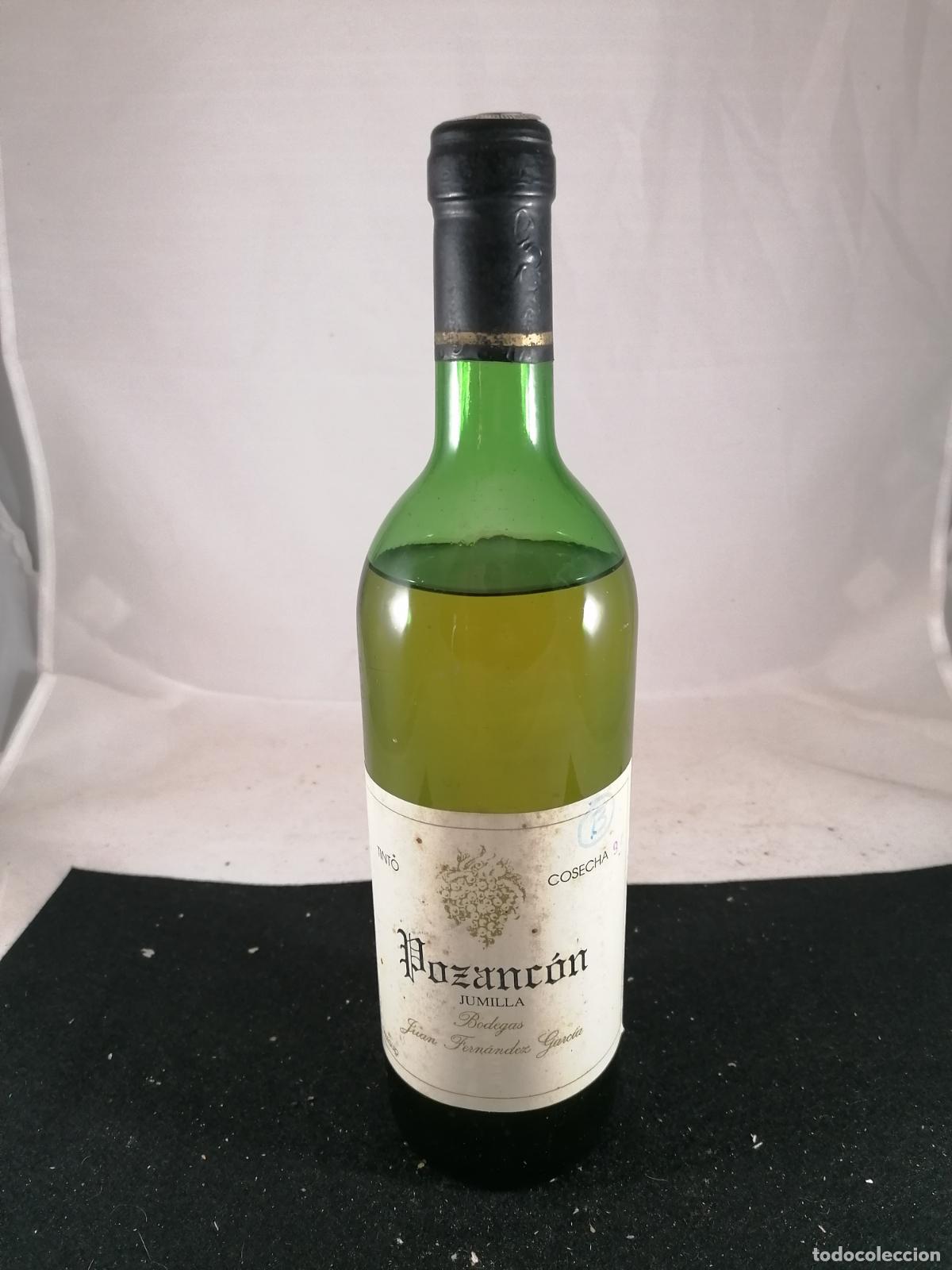 Sammlung von Weinen und Lik&ouml;ren: BOTELLA VINO TINTO POZANCON COSECHA 94 JUAN FERNANDEZ GARCIA JUMILLA