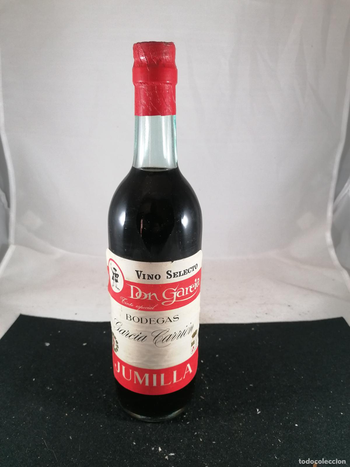 Collezionismo di vini e liquori: BOTELLA VINO SELECTO TINTO ESPECIAL DON GARCIA GARCIA CARRION JUMILLA