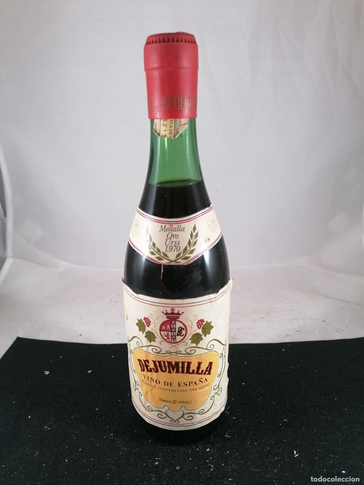 Sammlung von Weinen und Lik&ouml;ren: BOTELLA VINO DE ESPA&Ntilde;A BODEGAS COOPERATIVAS SAN ISIDRO JUMILLA