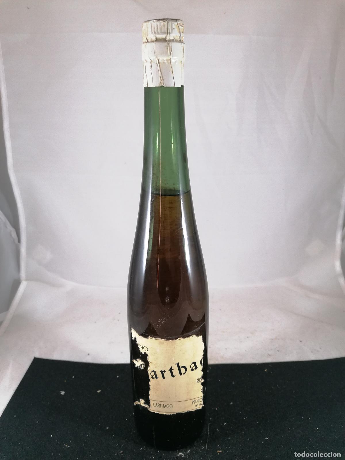 Collection of wines and liquors: BOTELLA VINO CARTHAGO PEDRO GARRE