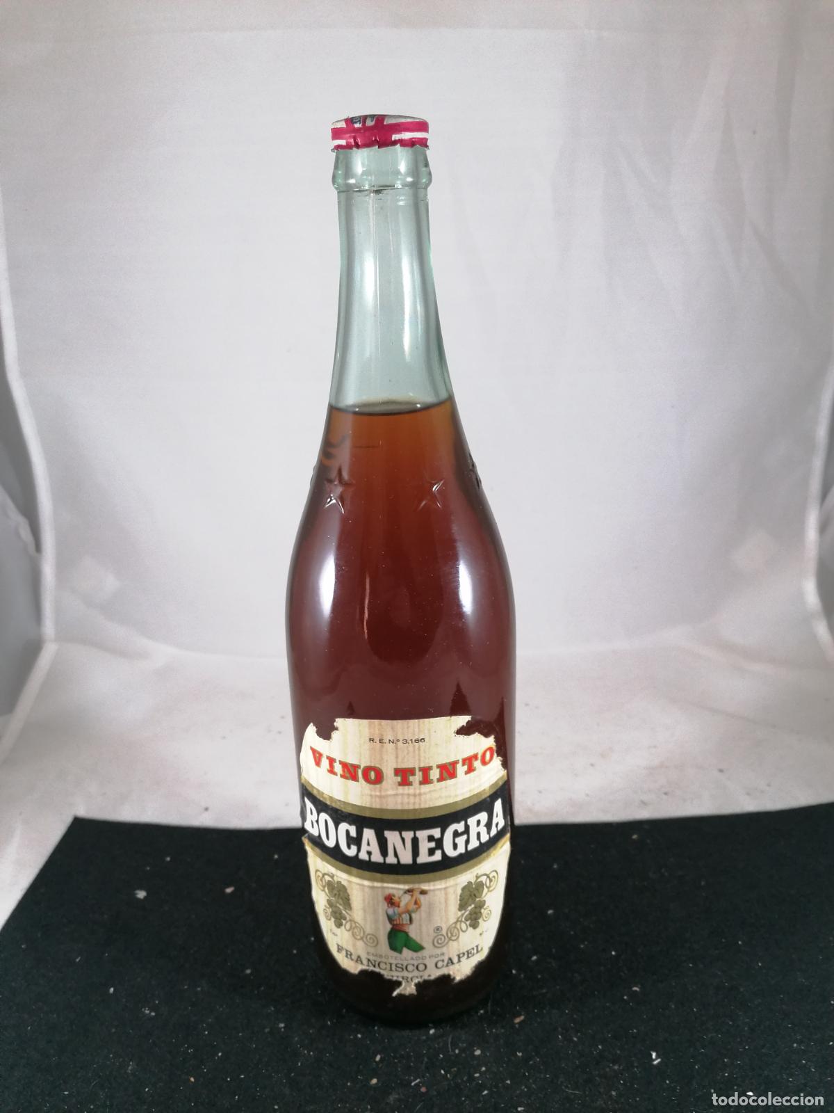 Collezionismo di vini e liquori: BOTELLA VINO TINTO BOCANEGRA BODEGAS FRANCISCO CAPEL ESPINARDO MURCIA