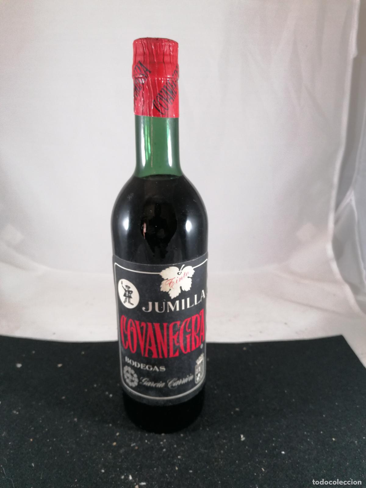 Collection of wines and liquors: BOTELLA VINO TINTO COVANEGRA BODEGAS GARCIA CARRION JUMILLA