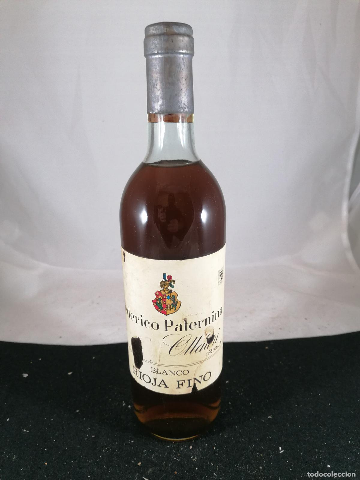 Sammlung von Weinen und Lik&ouml;ren: BOTELLA VINO BLANCO FINO FEDERICO PATERNINA OLLAURI RIOJA