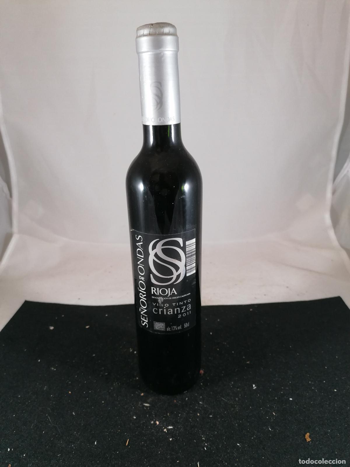 Collection of wines and liquors: BOTELLA VINO TINTO CRIANZA 2011 SE&Ntilde;ORIO DE ONDAS