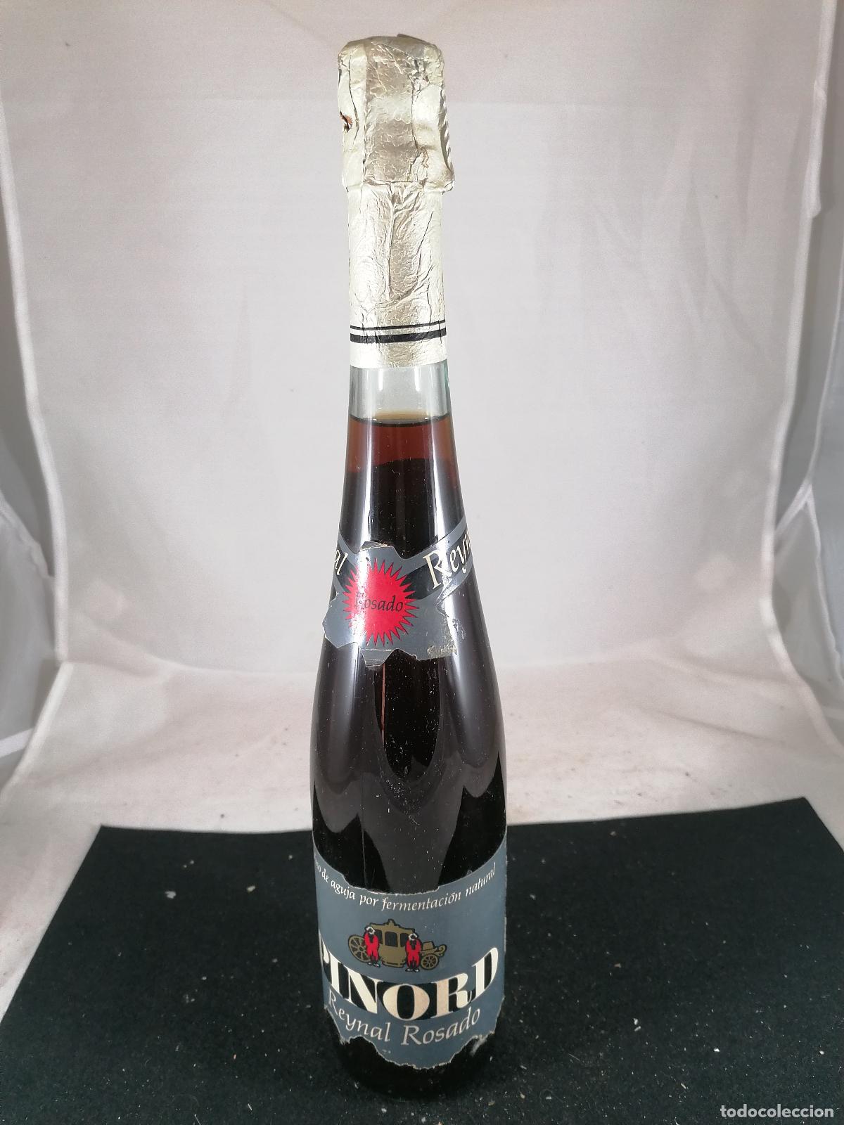Collection of wines and liquors: BOTELLA VINO REYNAL ROSADO DE AGUJA PINORD VILAFRANCA DEL PENEDES