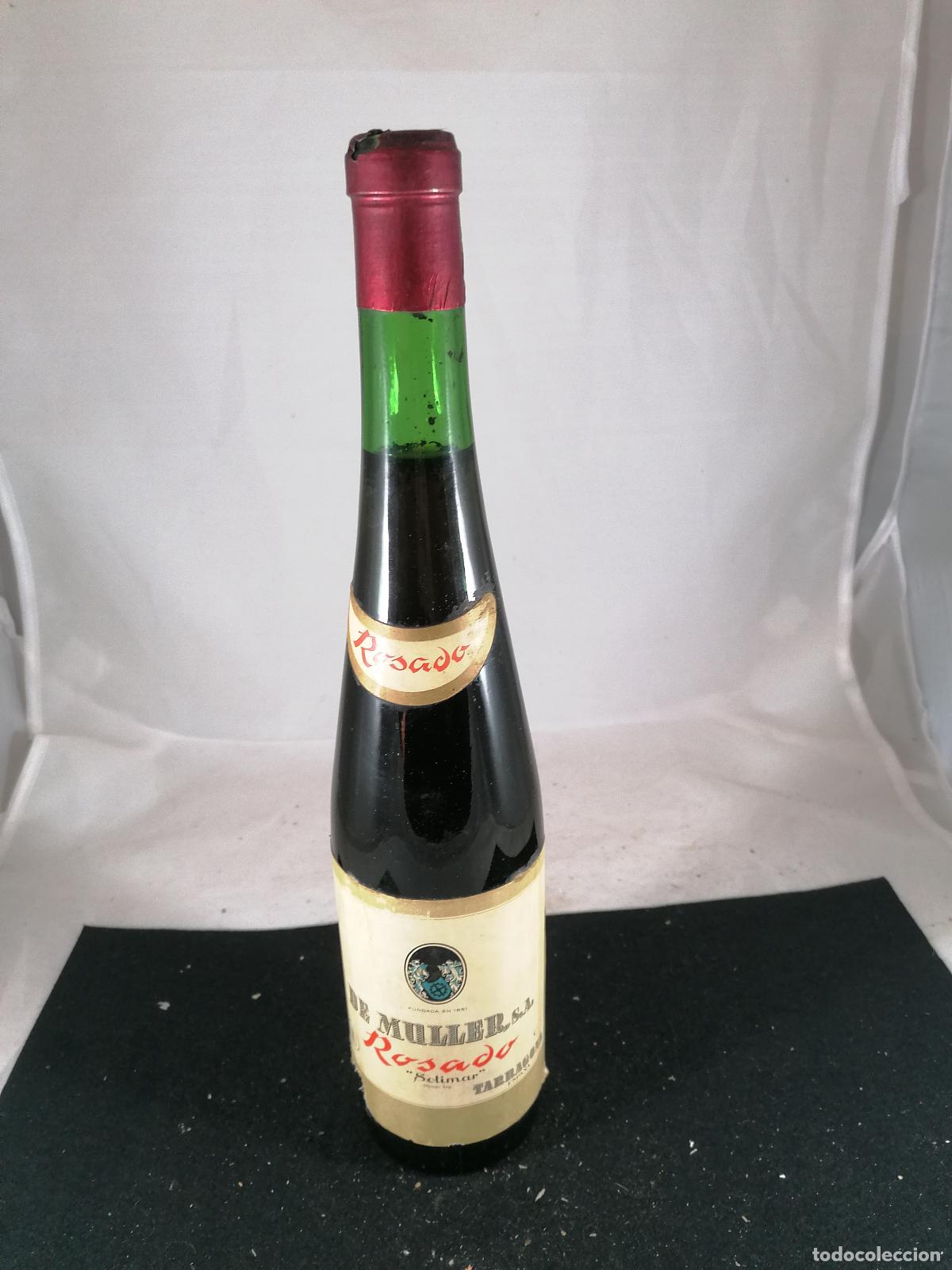 Sammlung von Weinen und Lik&ouml;ren: BOTELLA VINO ROSADO DE MULLER SOLIMAR TARRAGONA