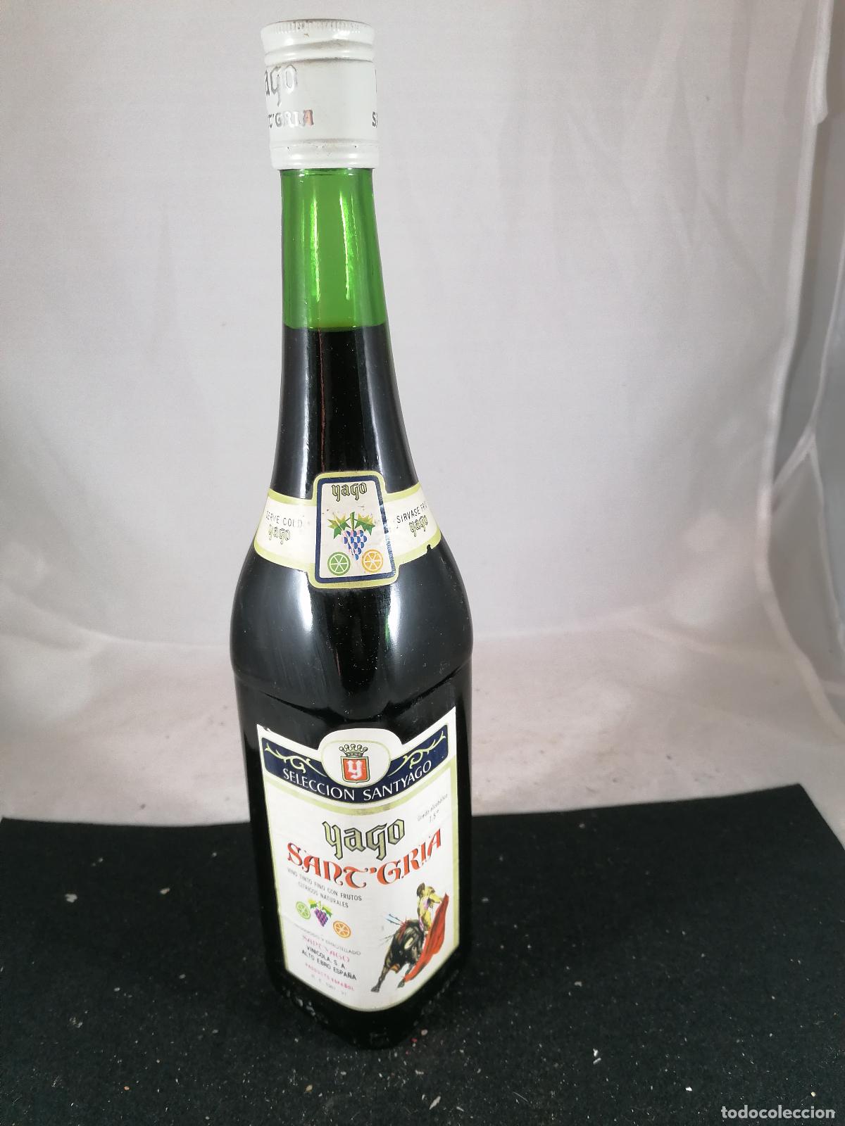 Collection of wines and liquors: BOTELLA VINO SANGRIA YAGO SELECCION SANTYAGO ALTO EBRO