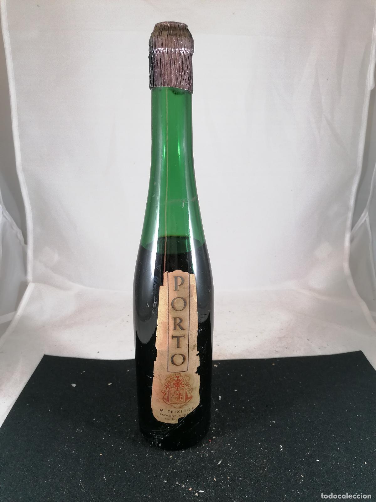 Sammlung von Weinen und Lik&ouml;ren: BOTELLA VINO OPORTO M TEIXIDOR CAPMANY FIGUERAS GIRONA