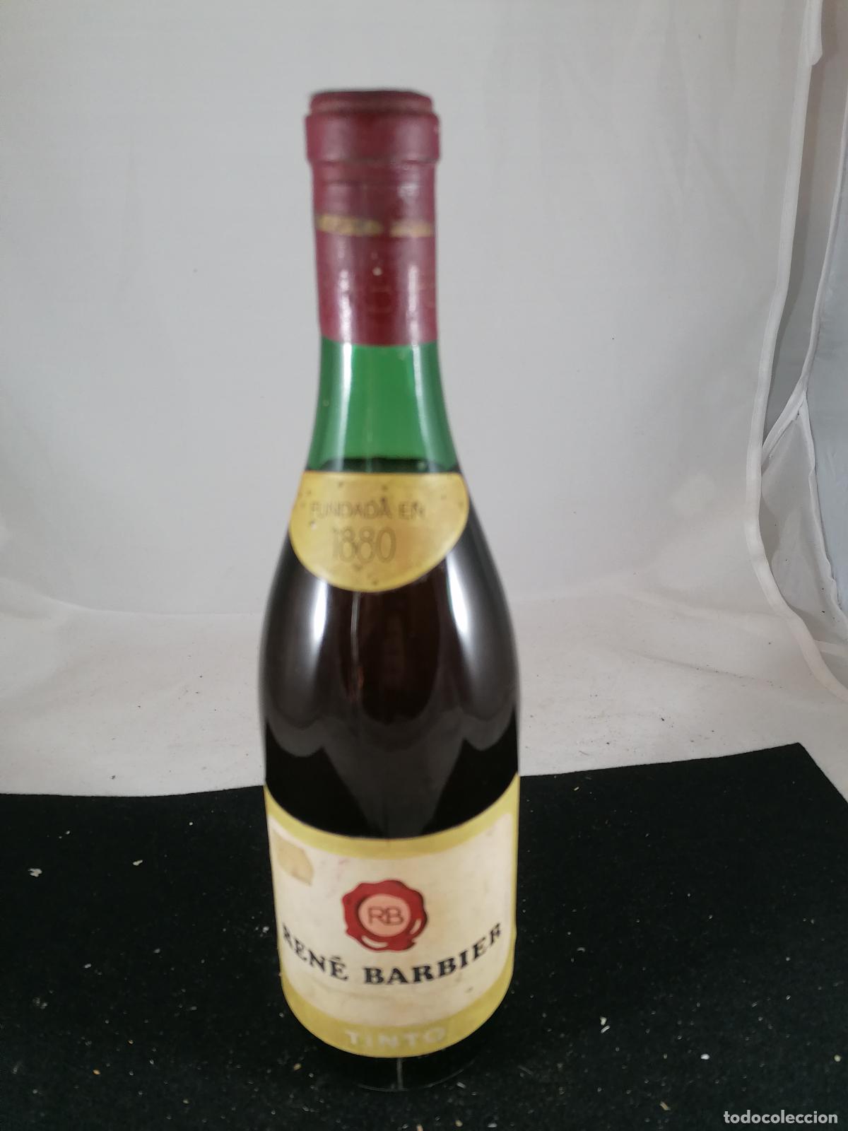 Sammlung von Weinen und Lik&ouml;ren: BOTELLA VINO TINTO RENE BARBIER PENEDES TARRAGONA