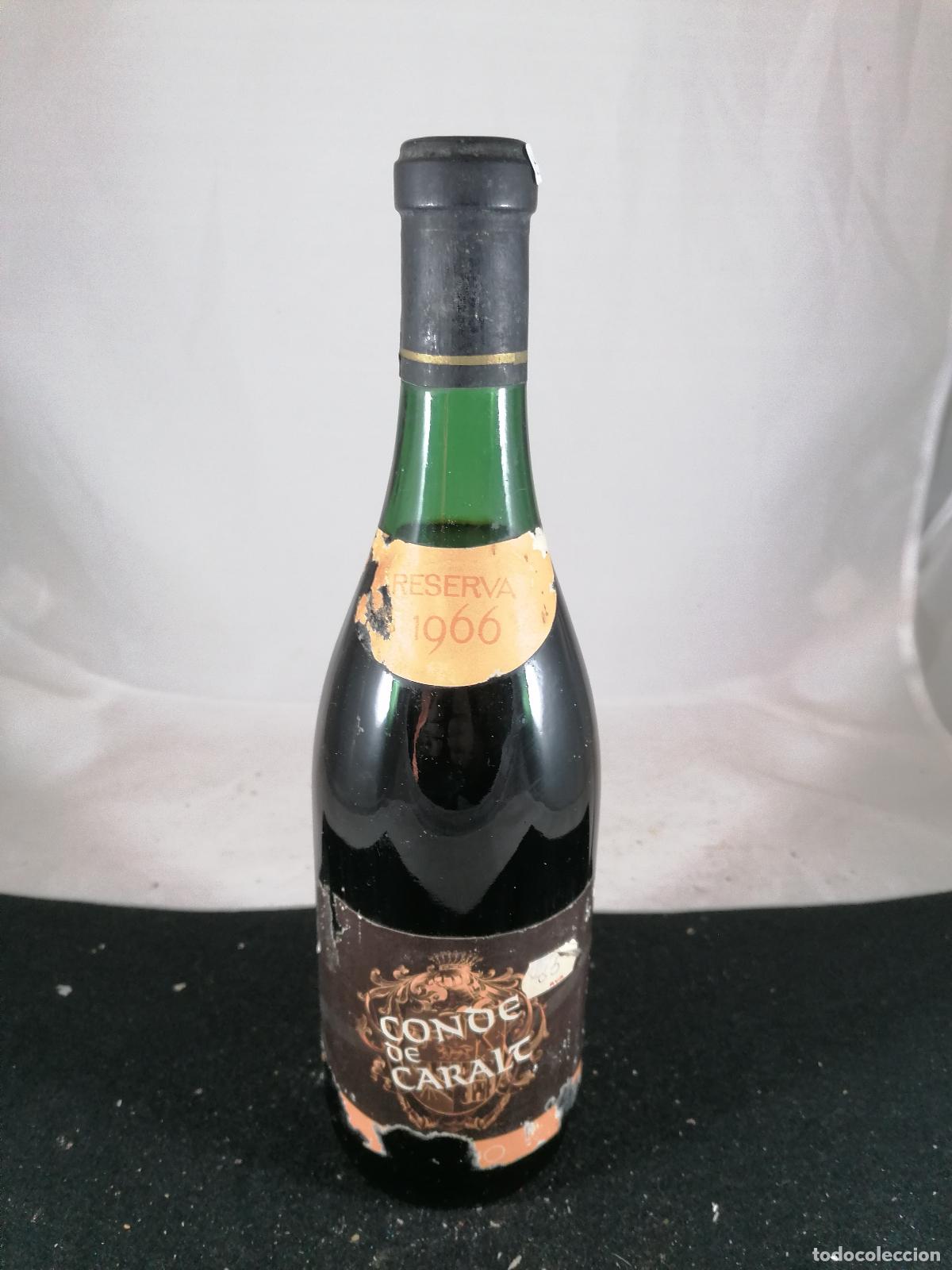 Collezionismo di vini e liquori: BOTELLA VINO CONDE DE CARALT 1966 SAN SADURNI DE NOYA