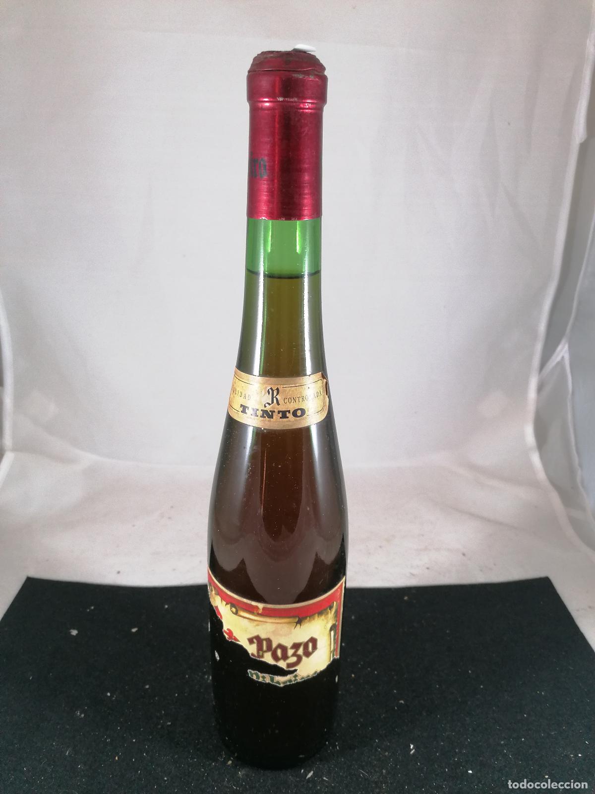Collection of wines and liquors: BOTELLA VINO TINTO PAZO RIBEIRO