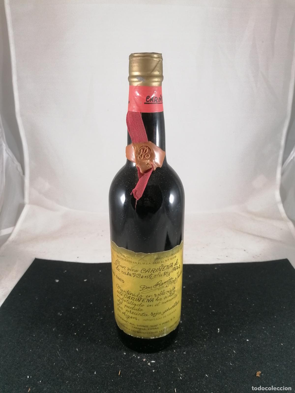 Collezionismo di vini e liquori: BOTELLA VINO TINTO ROBLE DON RAMON PEREZ VICENTE SUSO Y PEREZ CARI&Ntilde;ENA
