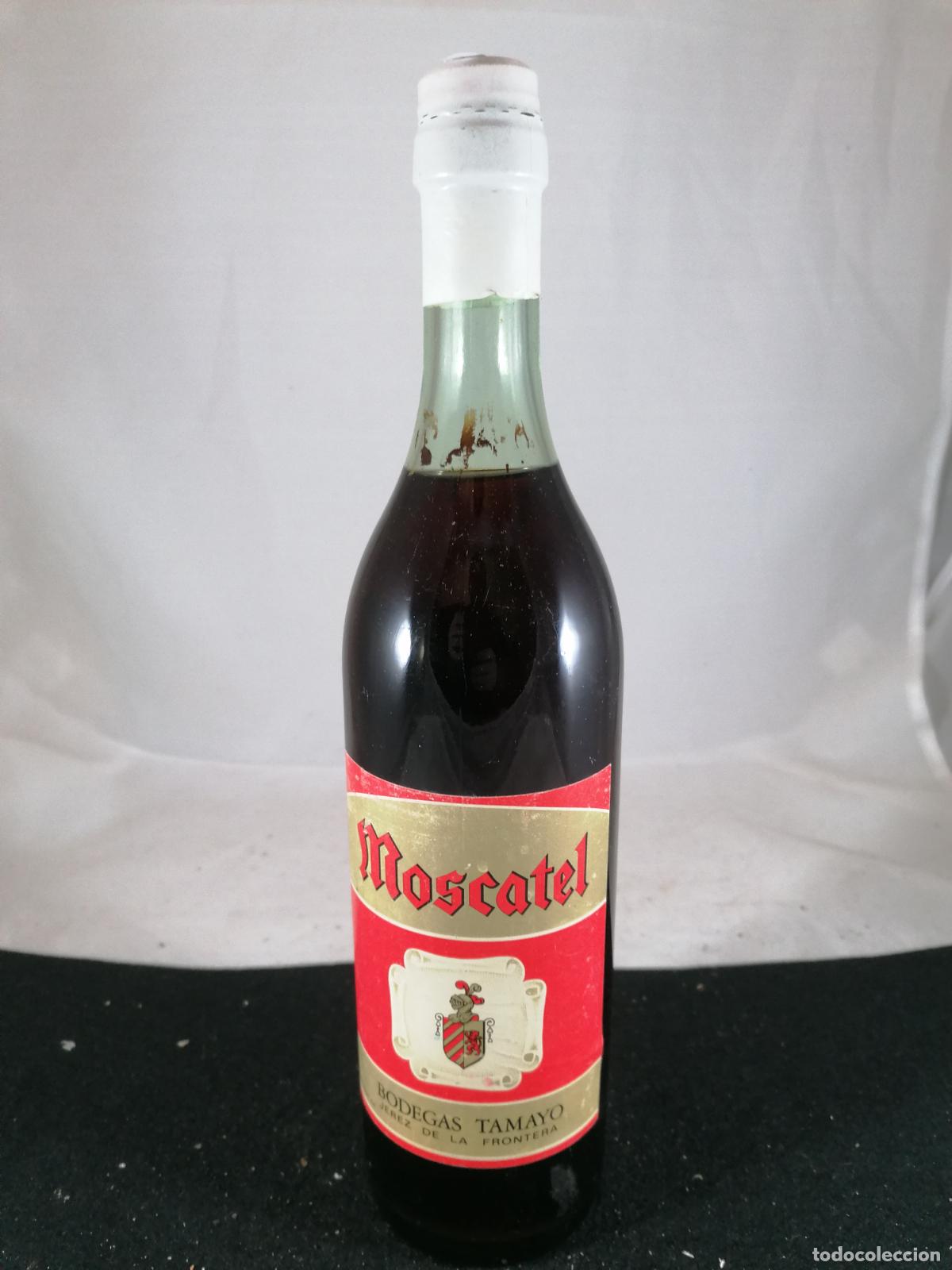 Sammlung von Weinen und Lik&ouml;ren: BOTELLA VINO MOSCATEL BODEGAS TAMAYO JEREZ DE LA FRONTERA