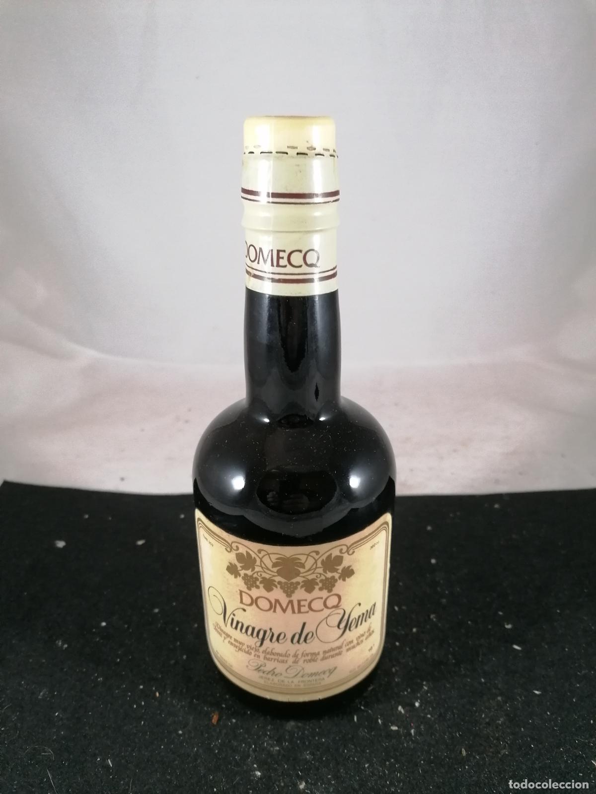 Sammlung von Weinen und Lik&ouml;ren: BOTELLA VINAGRE DE YEMA DOMECQ PEDRO DOMECQ JEREZ DE LA FRONTERA 360 CC