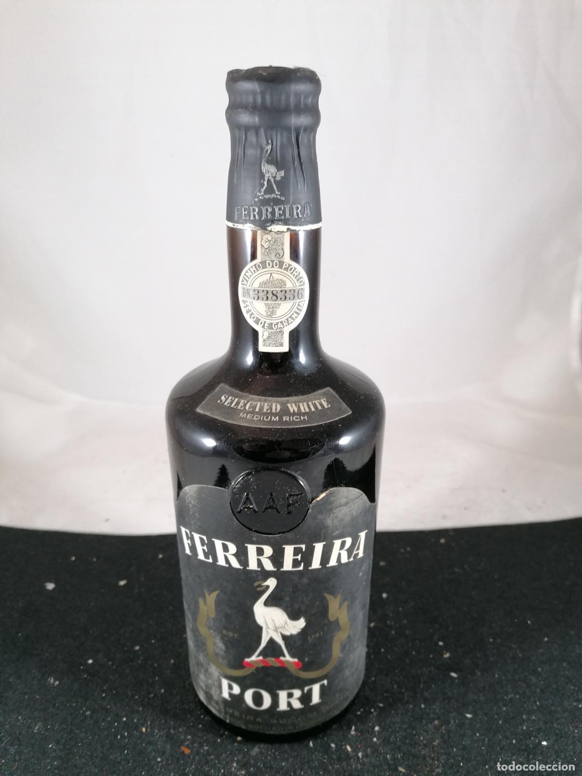 Sammlung von Weinen und Lik&ouml;ren: BOTELLA VINO PORTO FERREIRA WHITE MEDIUM FERREIRA SUCCES PORTO PORTUGAL