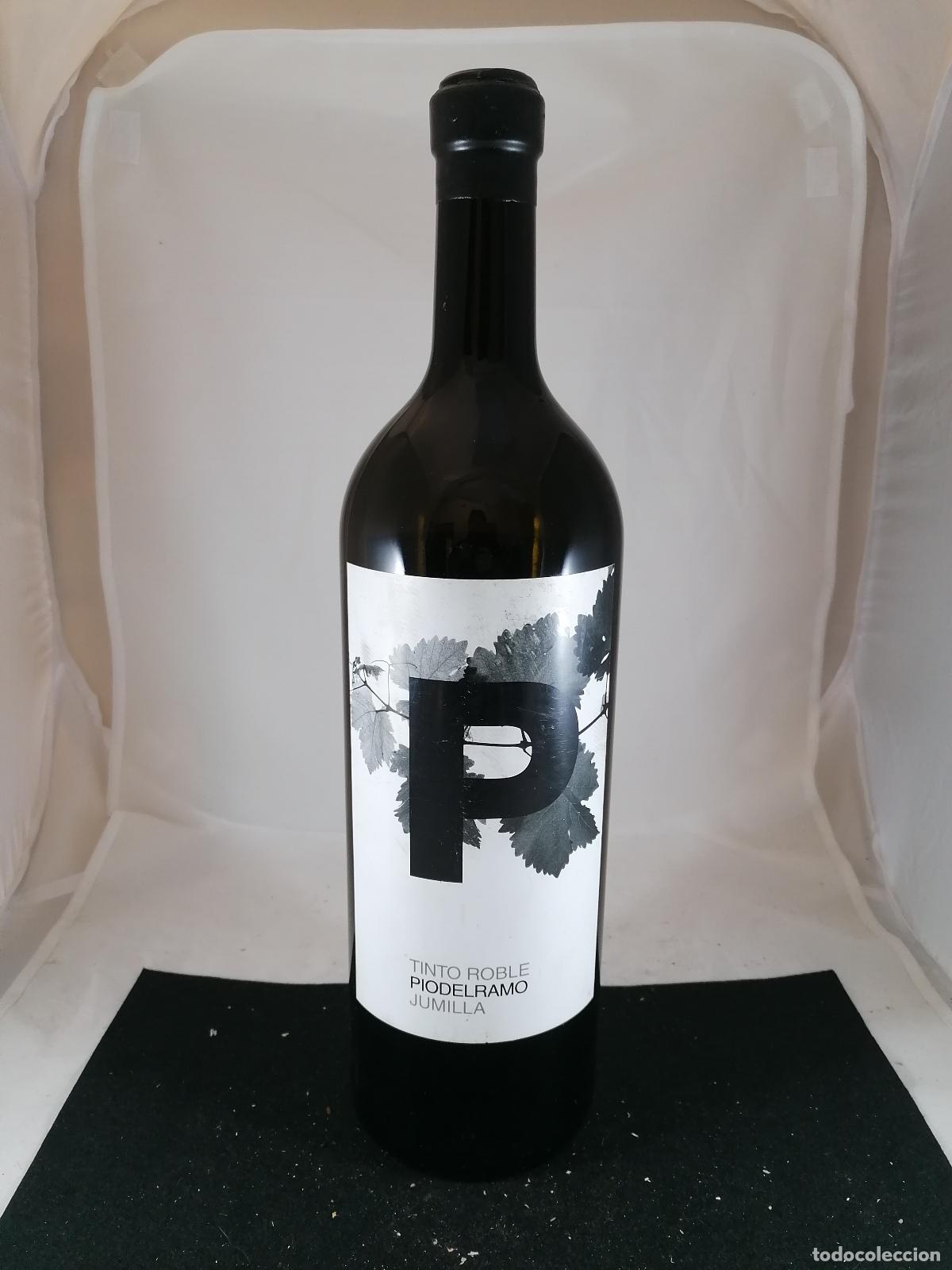 Collection of wines and liquors: BOTELLA BOTELLON TINTO ROBLE BODEGAS PIODELRAMO JUMILLA 3 LITROS VACIA