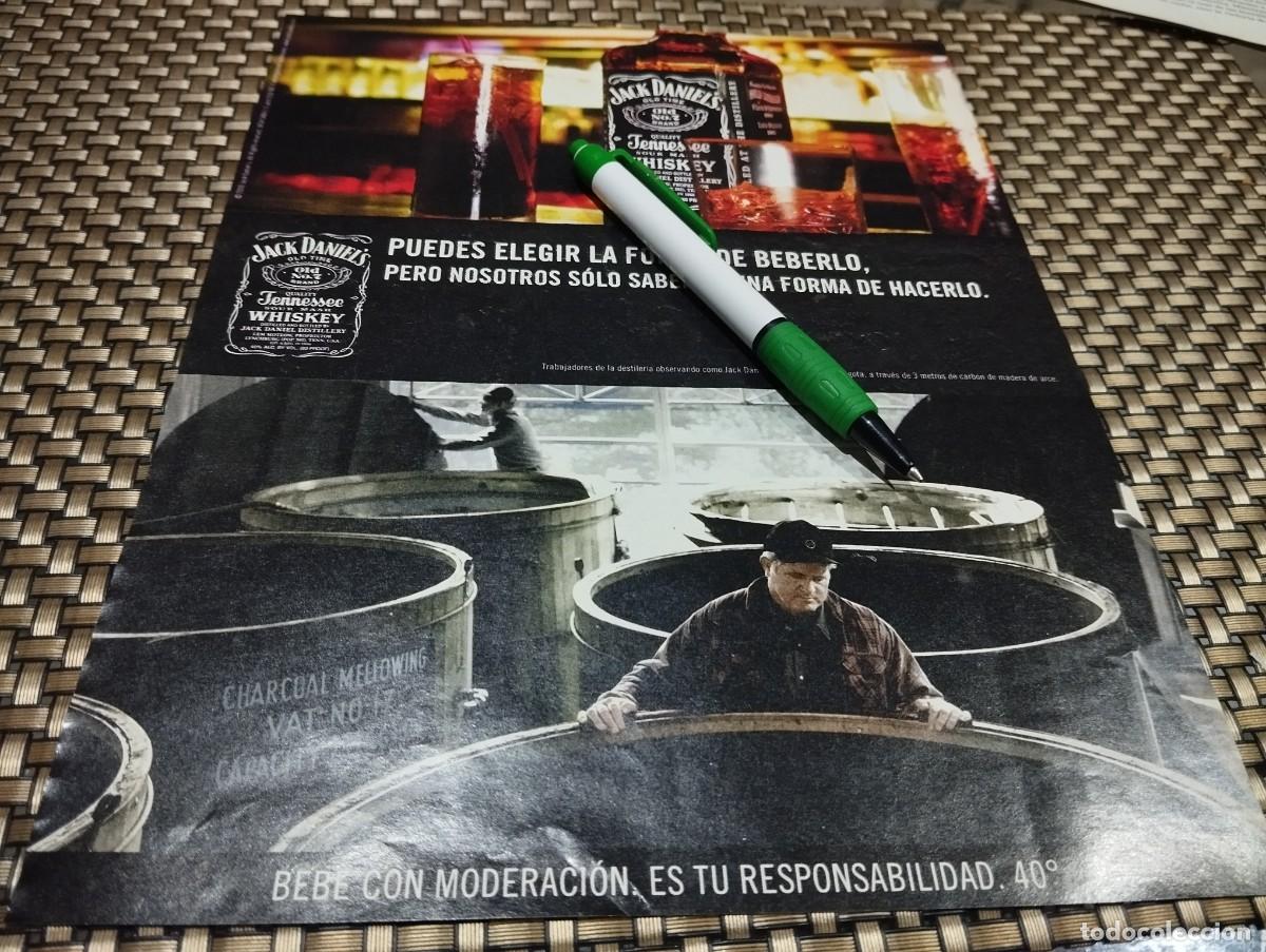 Coleccionismo de vinos y licores: WHISKY JACK DANIEL'S ANUNCIO PUBLICIDAD REVISTA 2006