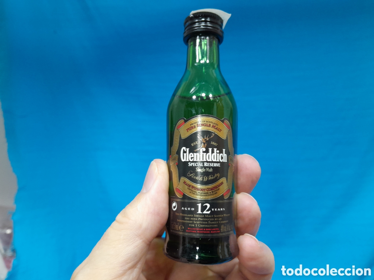 Coleccionismo de vinos y licores: BOTELL&Iacute;N CON ESTUCHE - GLENFIFFICH 12 A&Ntilde;OS - SCOTH WHISKY, 5 CL
