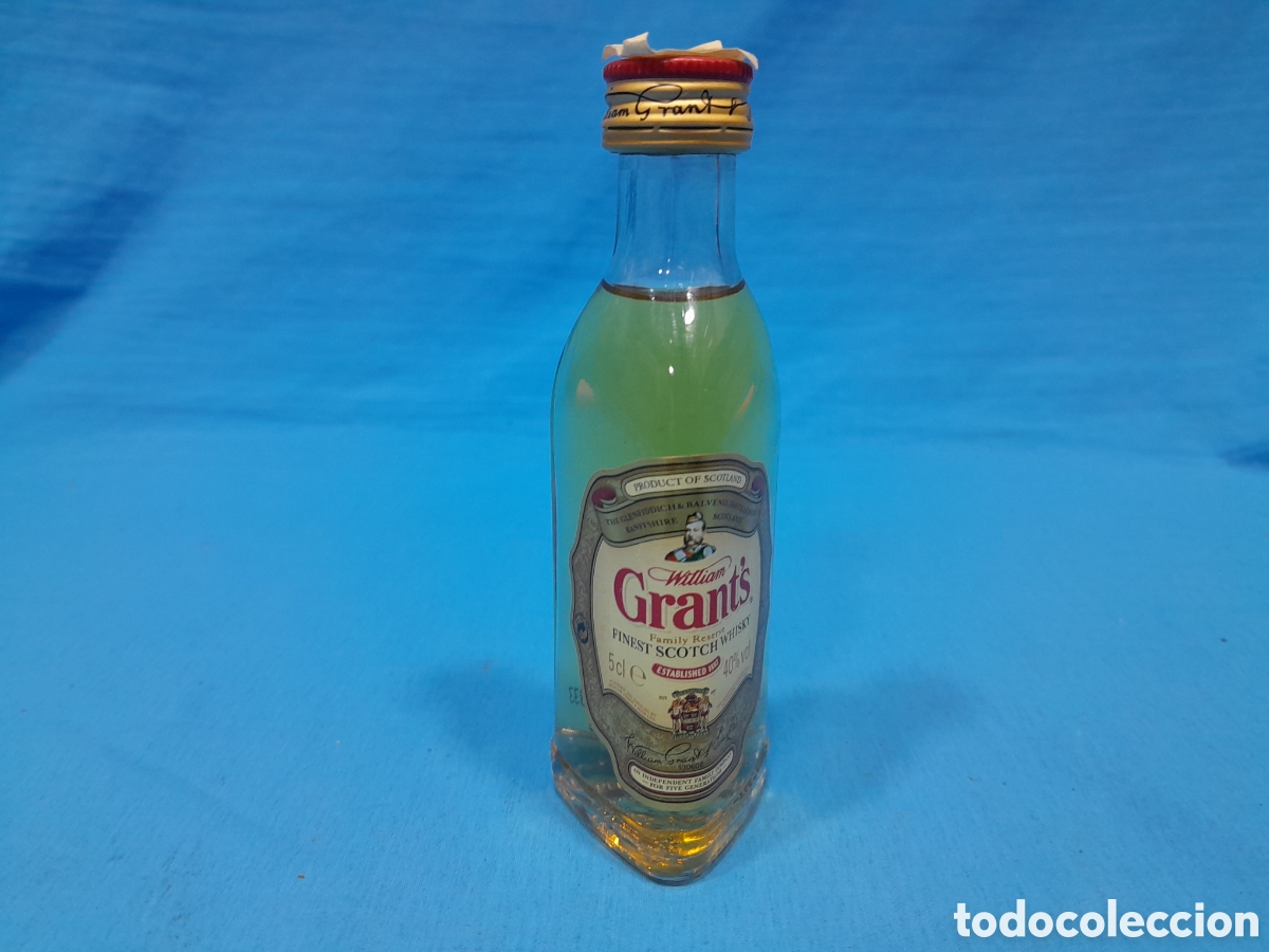 Coleccionismo de vinos y licores: BOTELL&Iacute;N - WILLIAM GRANT'S - FINEST SCOTH WHISKY, 5 CL