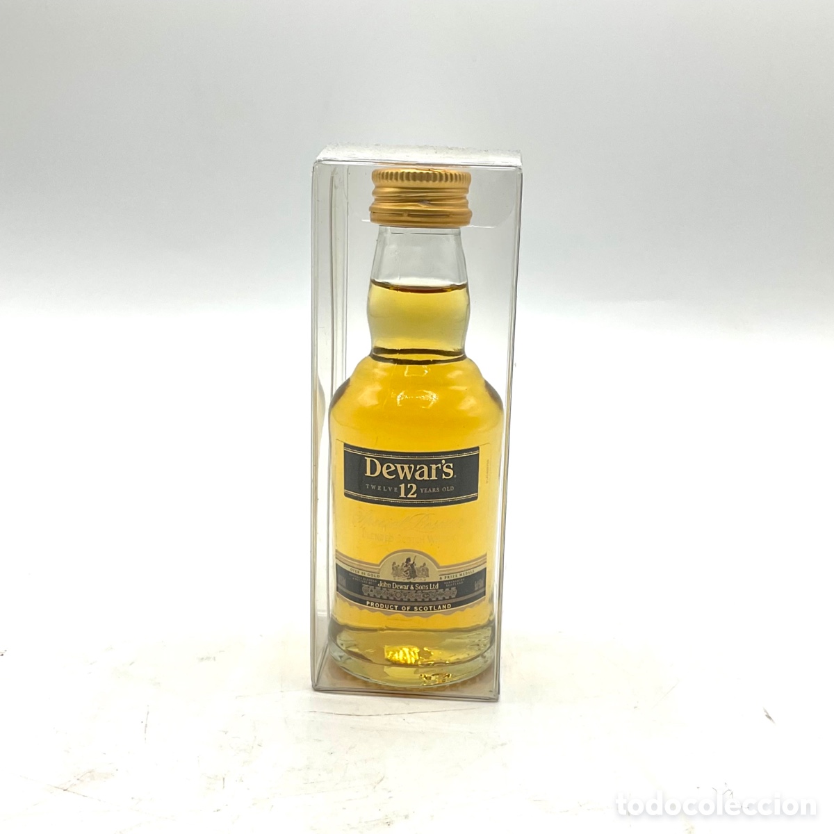 Sammlung von Weinen und Lik&ouml;ren: WHISKY DEWAR'S SPECIAL RESERVE 12 YEARS - botellita sin abrir - product of scotland