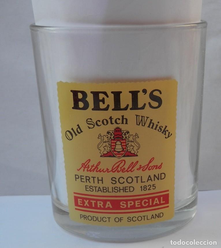 Coleccionismo de vinos y licores: VASO VINTAGE DEL WHISKY BELL'S