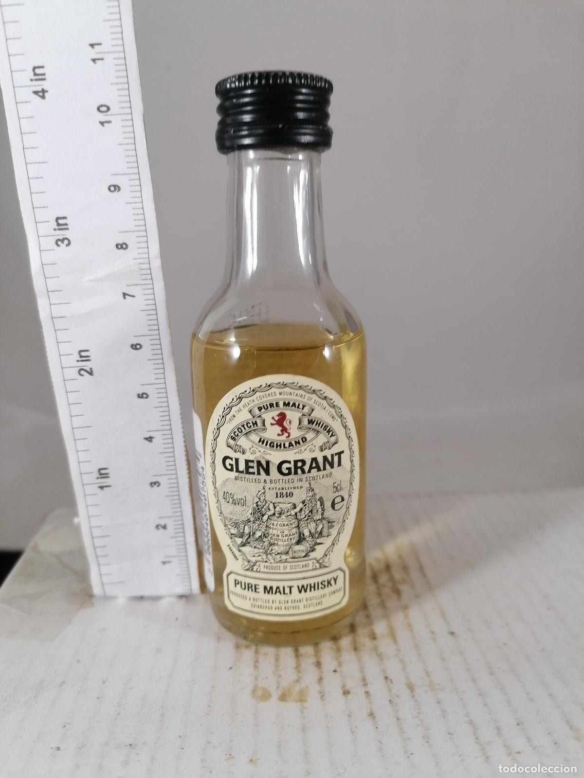 Coleccionismo de vinos y licores: BOTELLITA BOTELLIN GLEN GRANT PURE MALT SCOTCH WHISKY FRANCIA