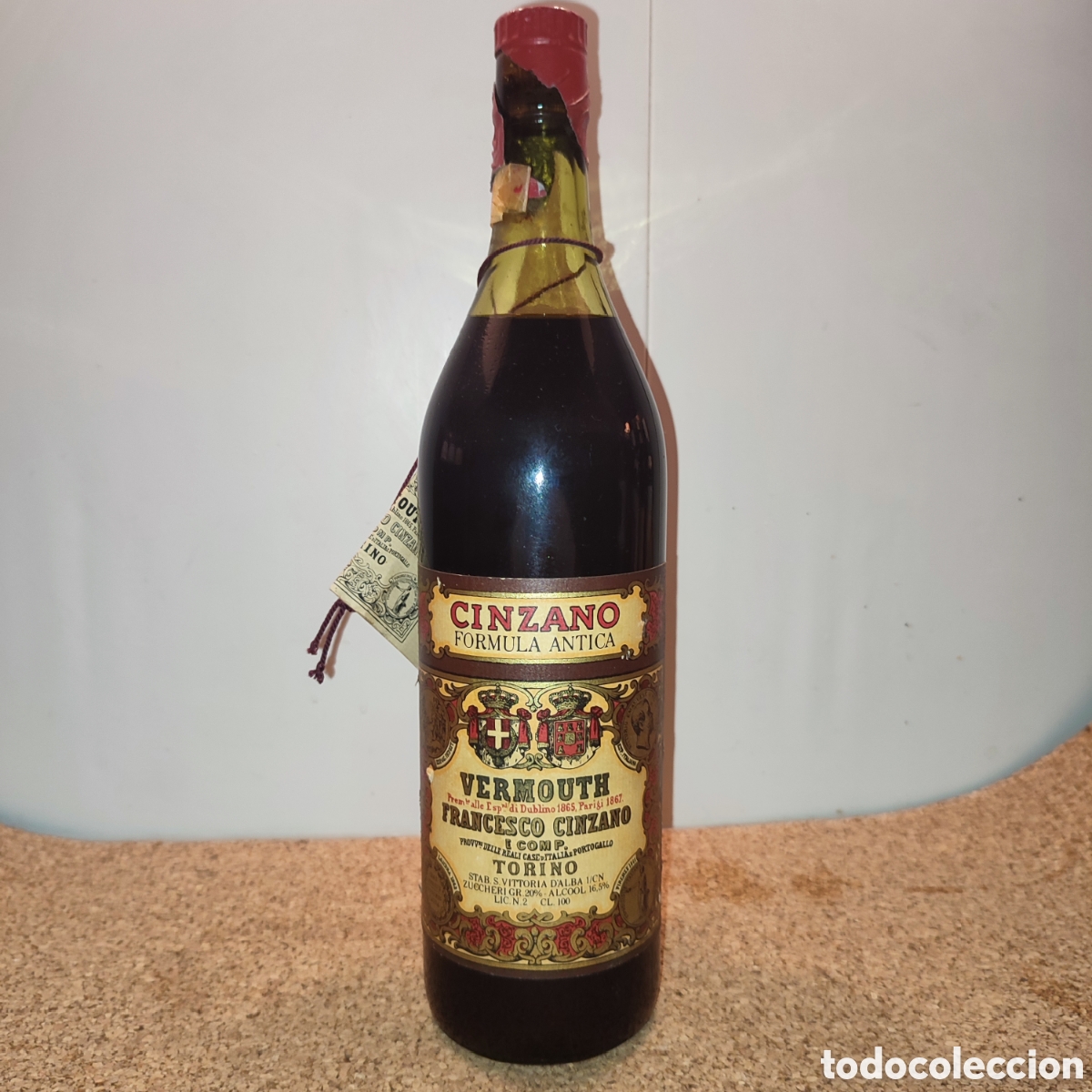 Colecionismo de vinhos e licores: Carpano Formula Antica