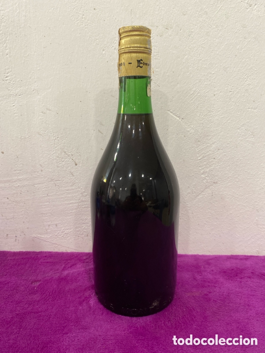 Coleccionismo de vinos y licores: BOTELLA BRANDY EDWARD 1,SIN ETIQUETA,SIN ABRIR *VER FOTOS*