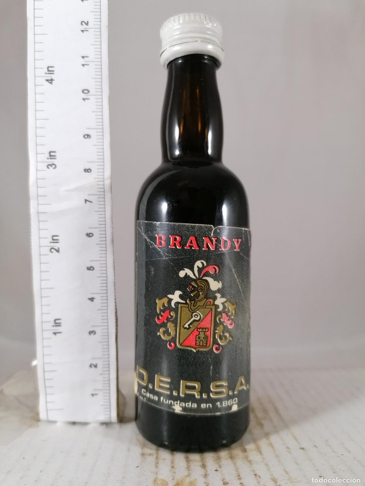 Coleccionismo de vinos y licores: BOTELLITA BOTELLIN BRANDY DERSA