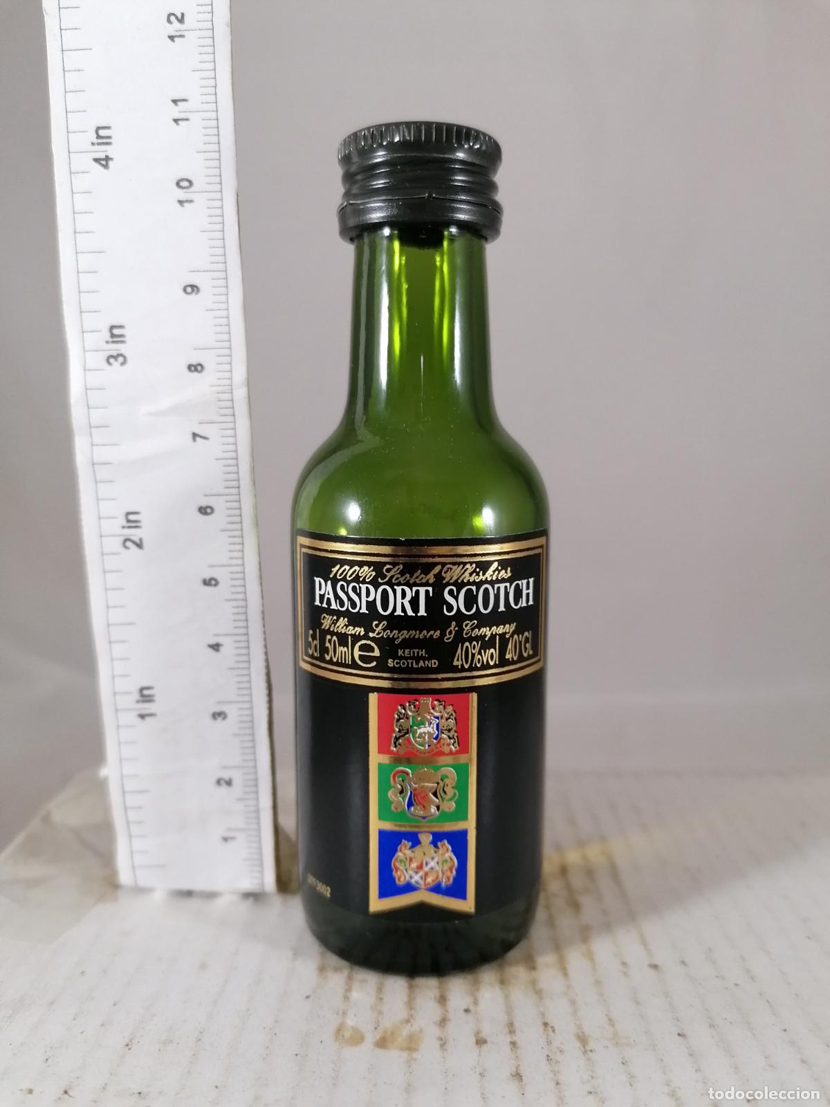 Coleccionismo de vinos y licores: BOTELLITA BOTELLIN WHISKY PASSPORT SCOTLAND KEITH
