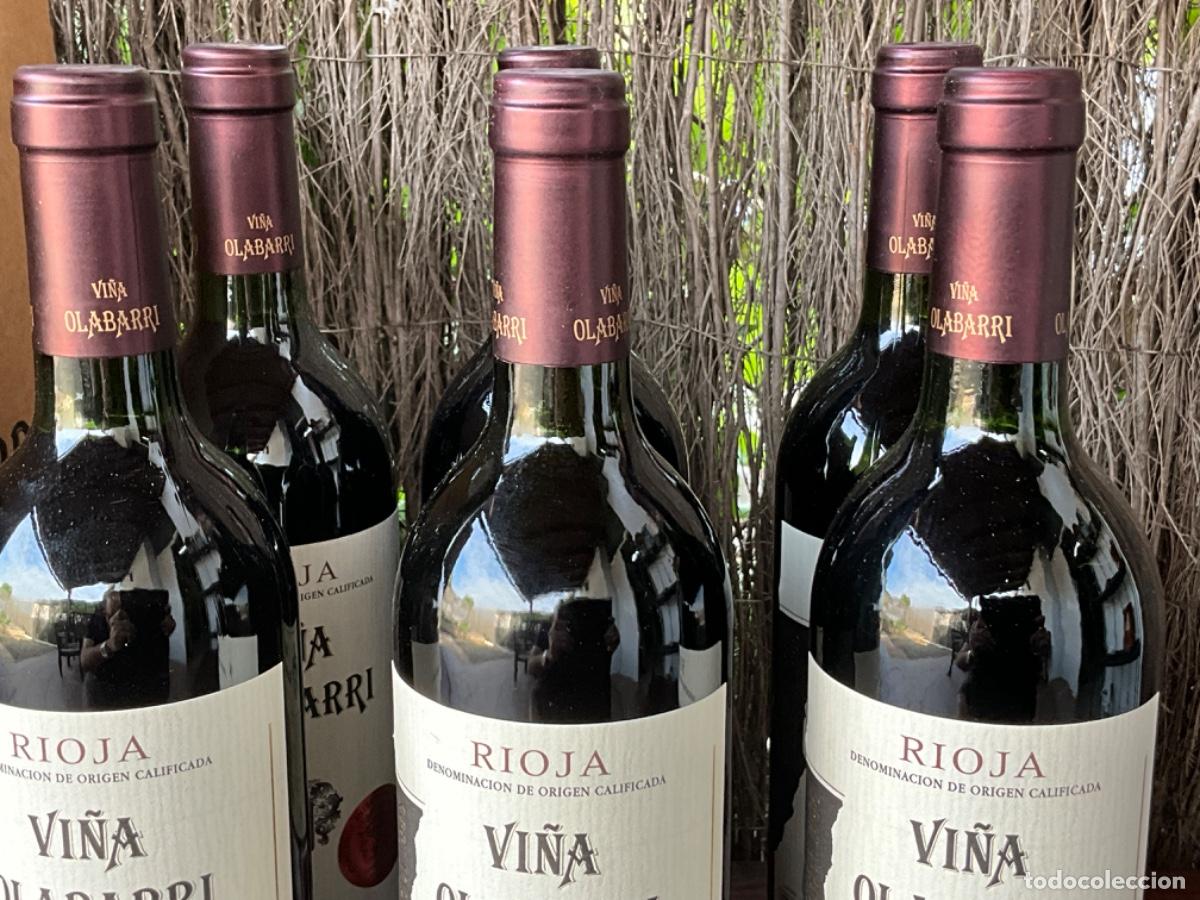 Coleccionismo de vinos y licores: LOTE DE 6 BOTELLAS DE VINO TINTO RIOJA - VI&Ntilde;A ALABARRI RESERVA 1998 -HARO RIOJA ALTA