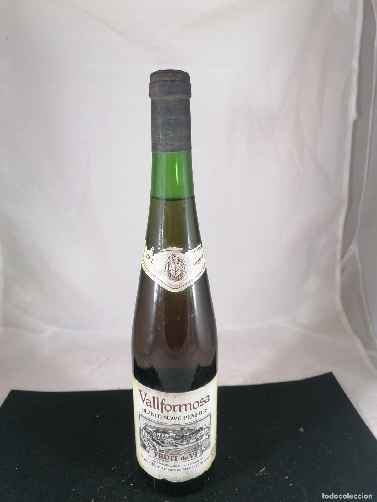 Coleccionismo de vinos y licores: BOTELLA VINO BLANCO SUAVE PENEDES FRUIT DE VI VALLFORMOSA VILOBI ALT PENEDES