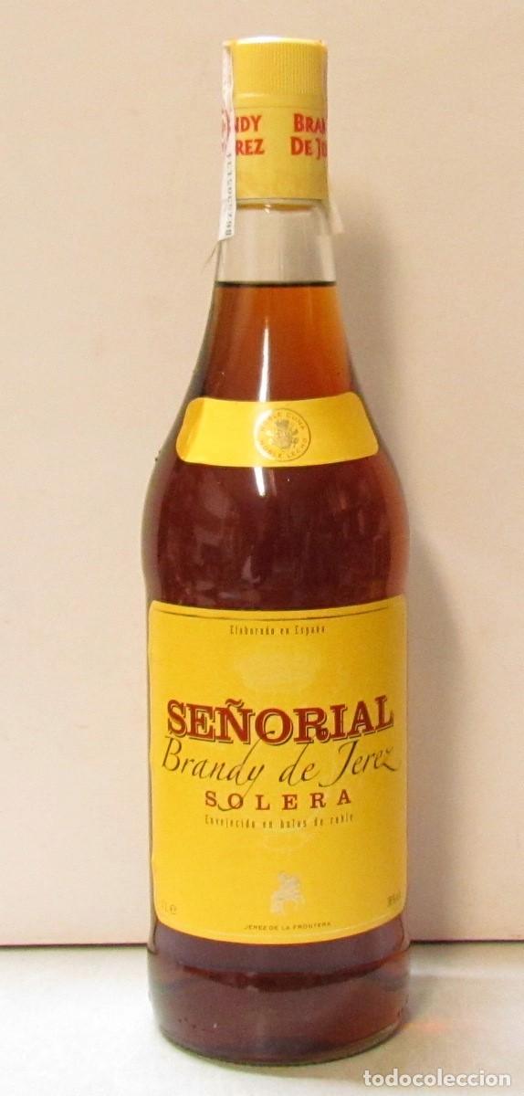Coleccionismo de vinos y licores: Brandy de Jerez Se&ntilde;orial