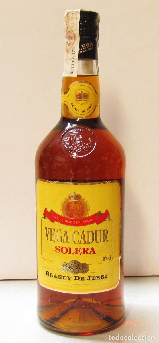 Coleccionismo de vinos y licores: Brandy Solera Vega Cadur