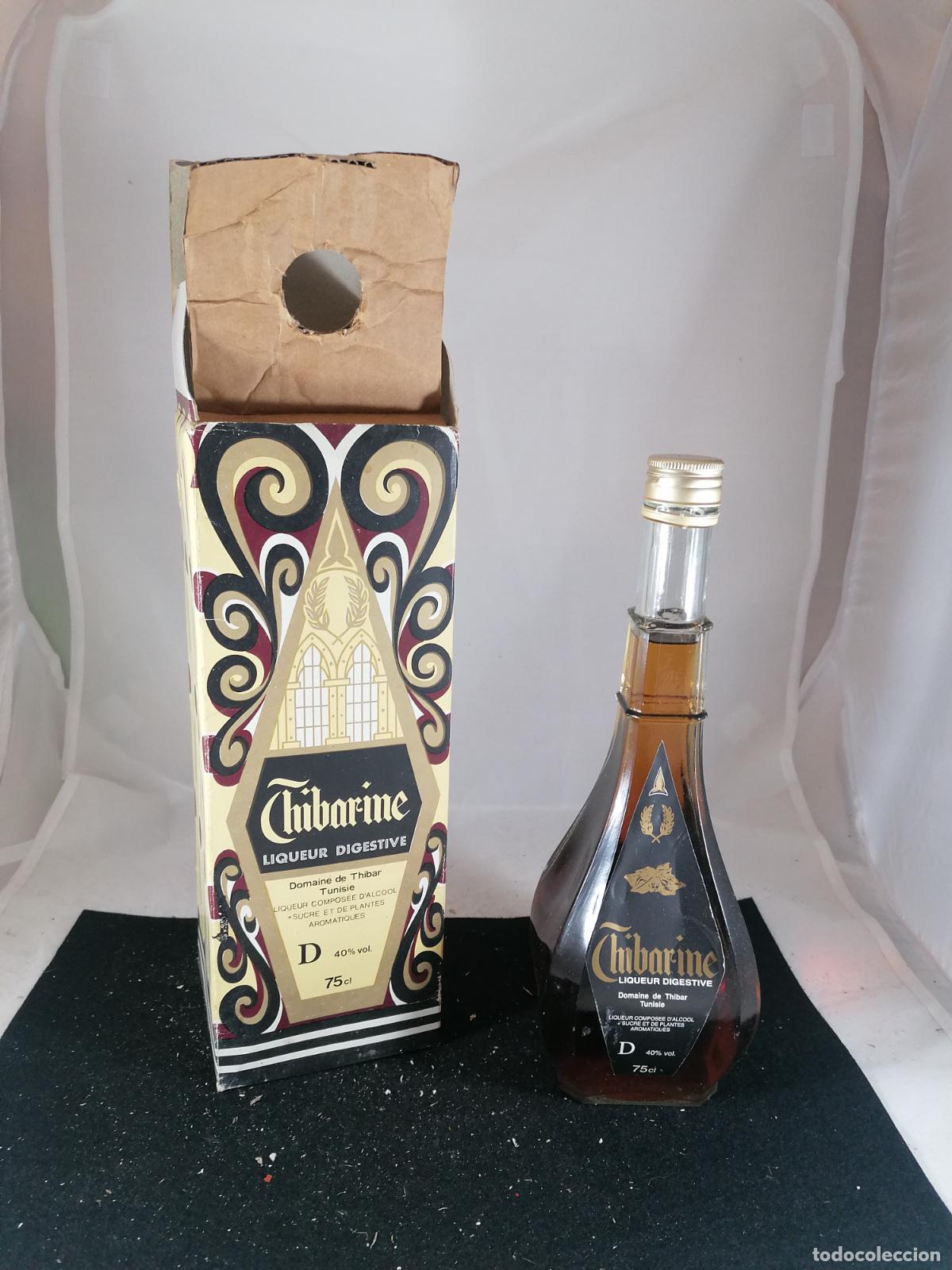 Coleccionismo de vinos y licores: BOTELLA + CAJA THIBARINE DIGESTIVE TUNEZ