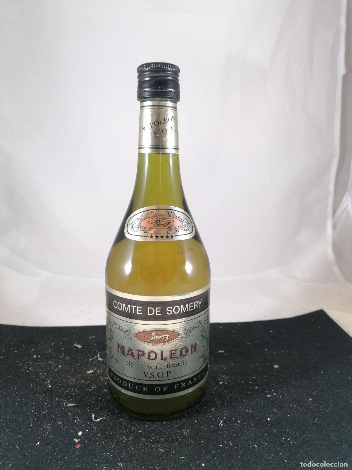 Coleccionismo de vinos y licores: BOTELLA BRANDY VSOP NAPOLEON COMTE DE SOMERY FRANCIA