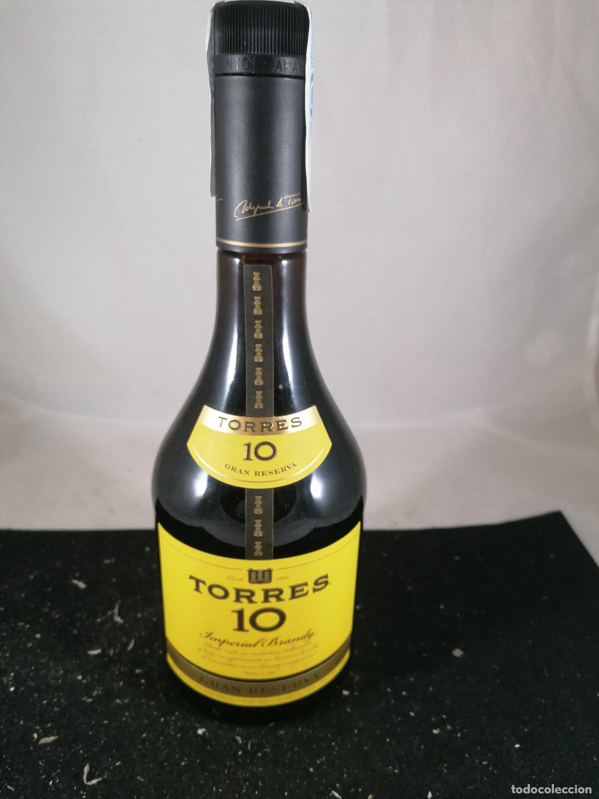 Coleccionismo de vinos y licores: BOTELLA BRANDY TORRES 10 GRAN RESERVA MIGUEL TORRES VILLAFRANCA DEL PENEDES