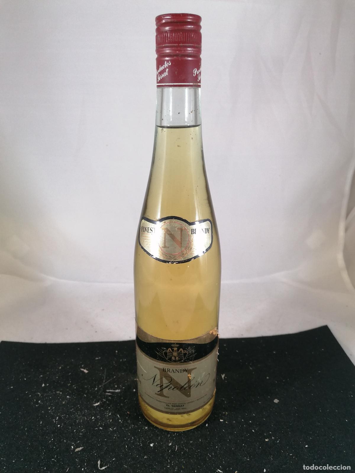 Coleccionismo de vinos y licores: BOTELLA BRANDY NAPOLEON FINEST BRANDY EL SERRAT CANILLO ANDORRA