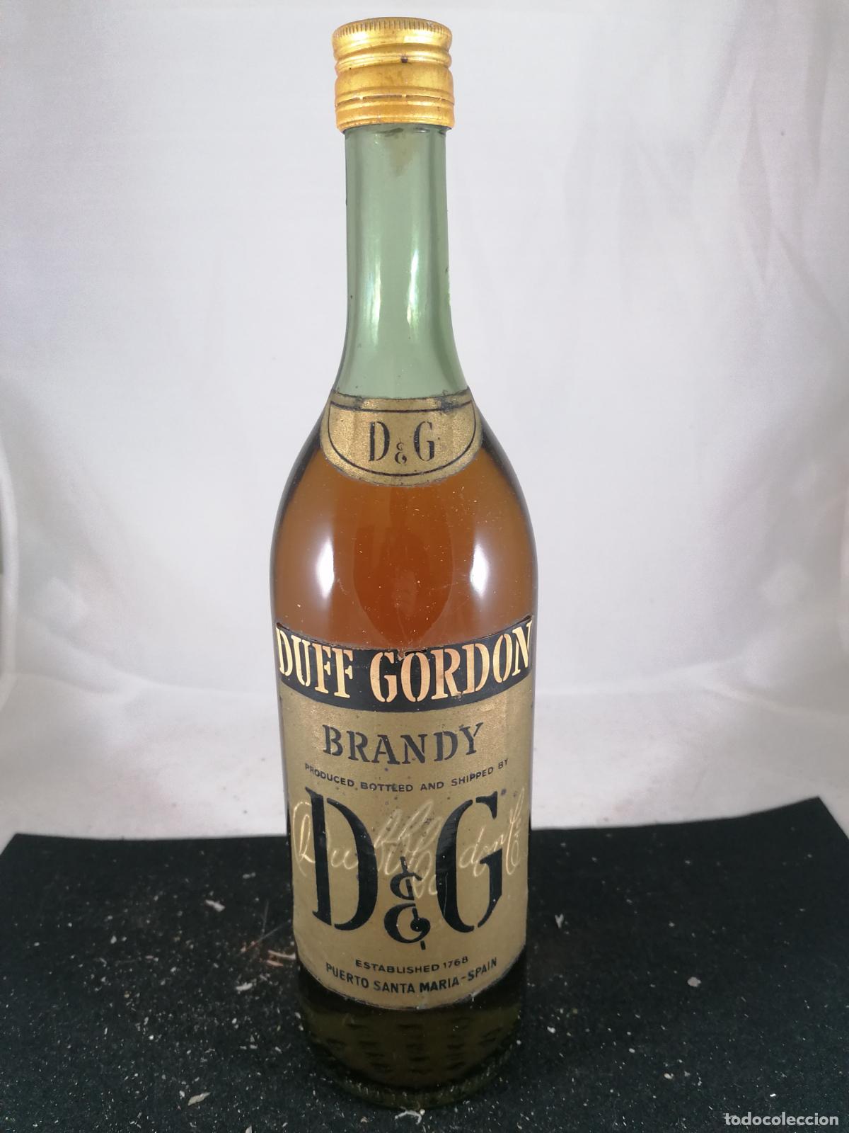 Coleccionismo de vinos y licores: BOTELLA BRANDY DUFF & GORDON PUERTO DE SANTA MARIA