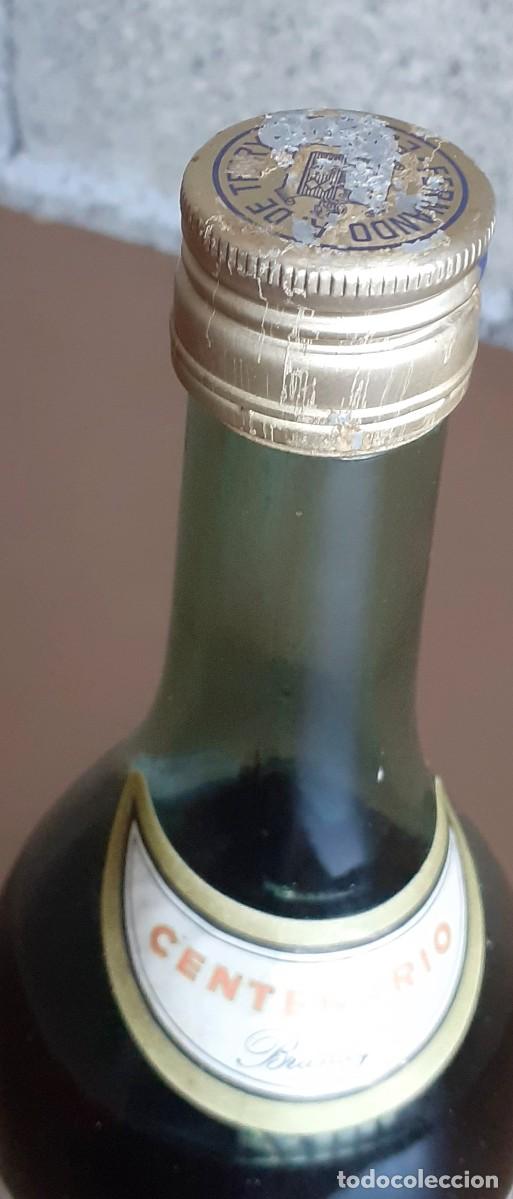 Coleccionismo de vinos y licores: Botella - BRANDY CENTENARIO TERRY - Foto 3