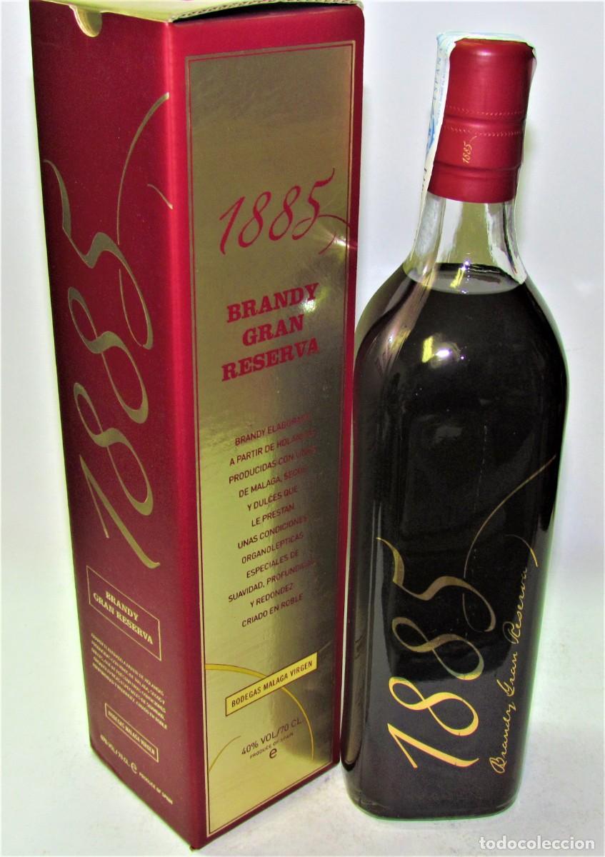 Sammlung von Weinen und Lik&ouml;ren: 1 x Brandy Gran Reserva 1885