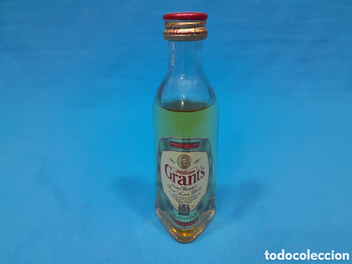 Coleccionismo de vinos y licores: BOTELL&Iacute;N WILLIAM GRANT'S - FINEST SCOTH WHISKY, 5 CL