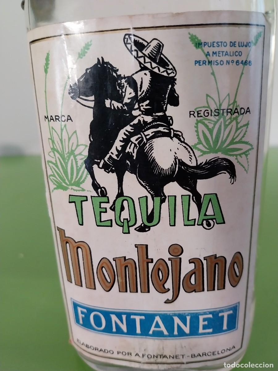 Coleccionismo de vinos y licores: Botella de TEQUILA MONTEJANO - Foto 3
