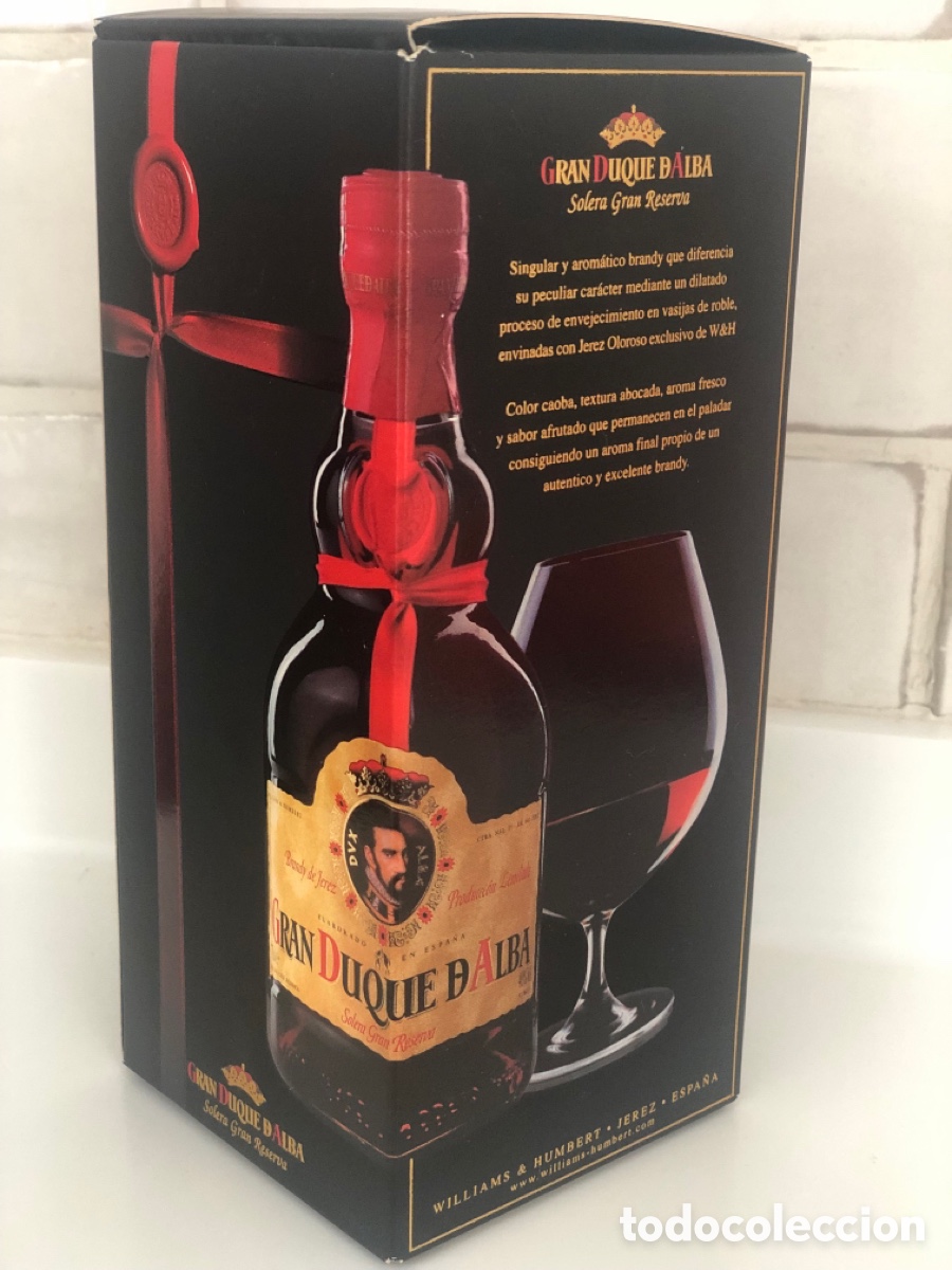 Coleccionismo de vinos y licores: gran Duque De Alba. Brandy