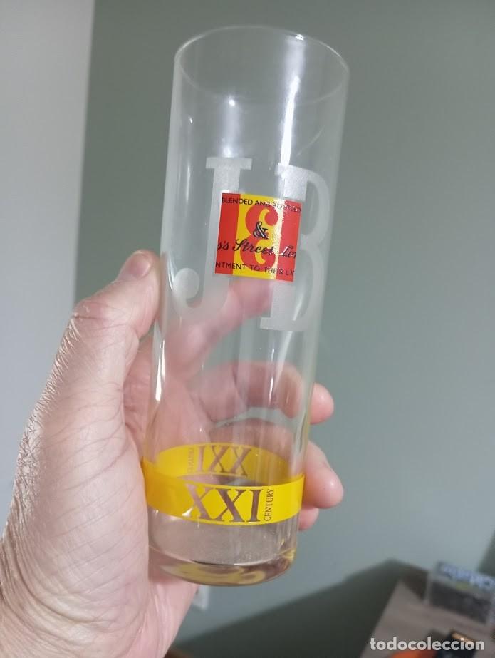 Coleccionismo de vinos y licores: VASO LARGO WHISKY JB