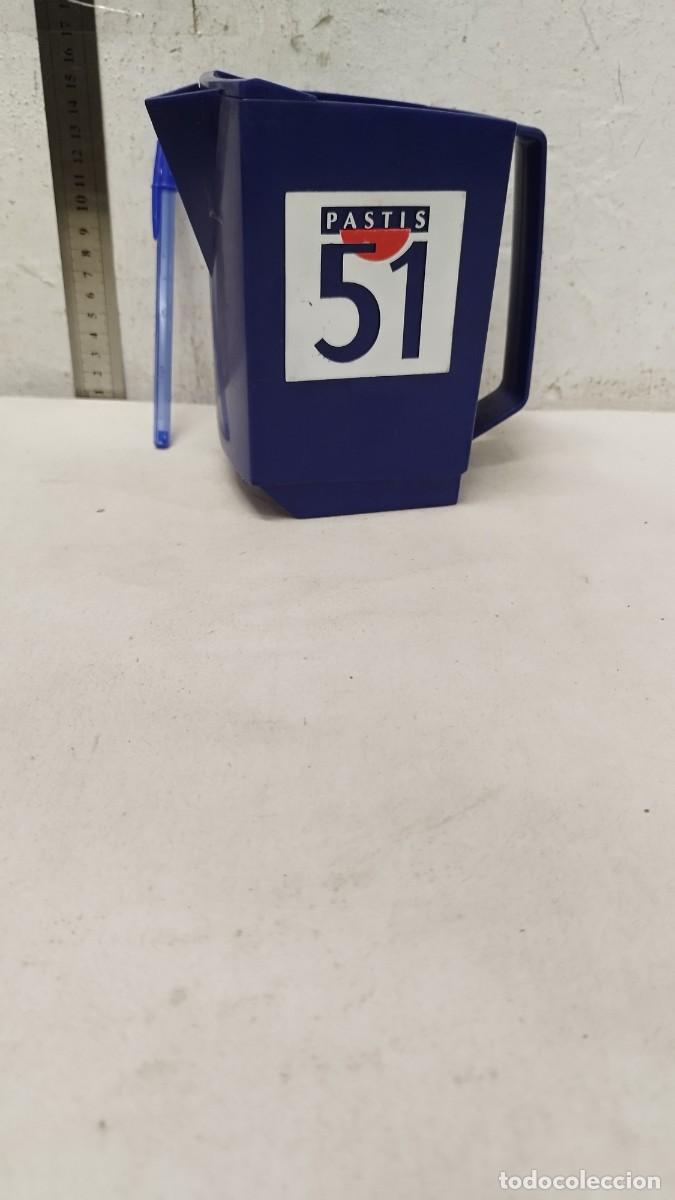 Colecionismo de vinhos e licores: Antigua jarra de publicidad Past&iacute;s 51,an&iacute;s franc&eacute;s , Francia.